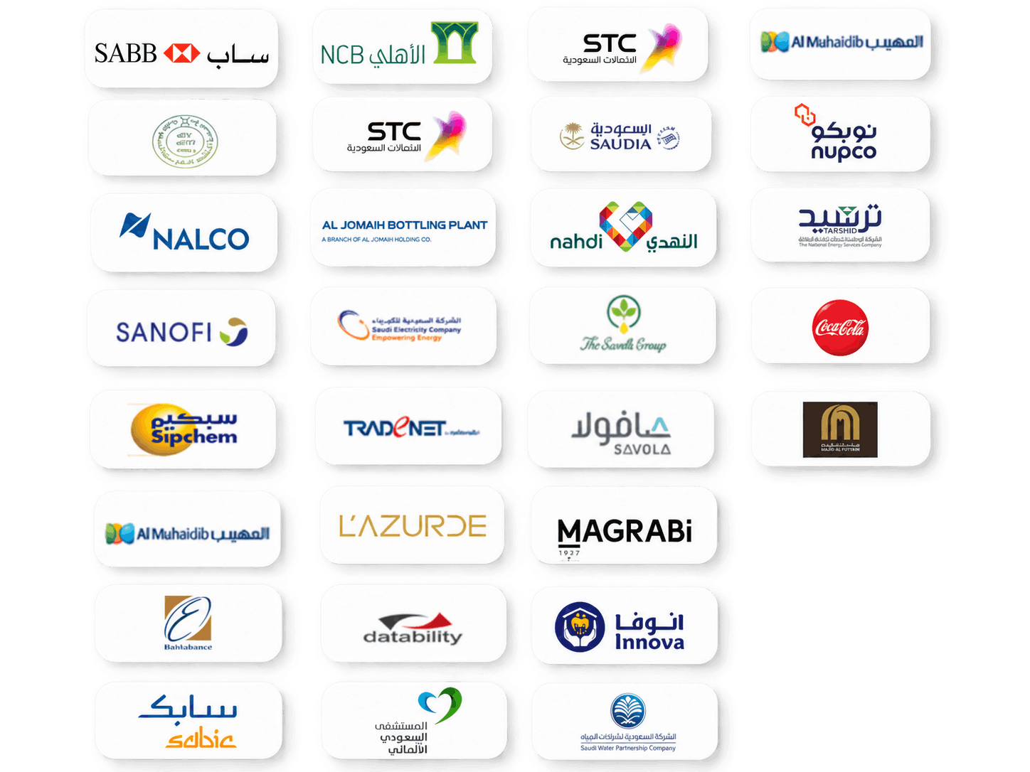 Client logos, KSA