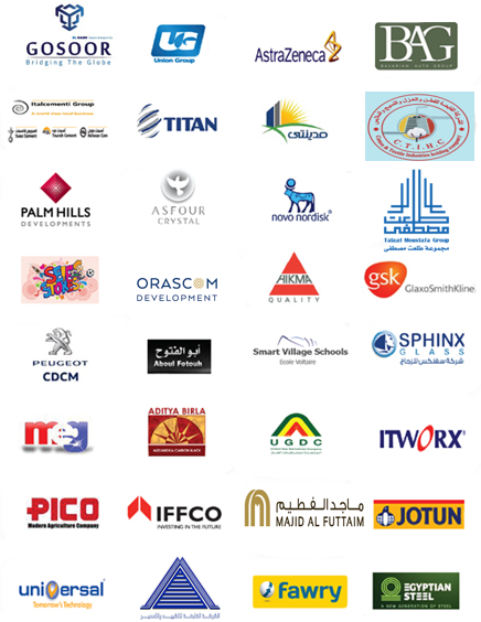 Client logos, Egypt, sheet two