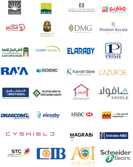 Client logos, Egypt, sheet three